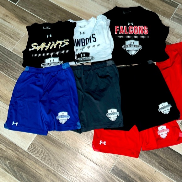 Under Armour Other - Entire lot of under armor under the Leitz flag football assortment